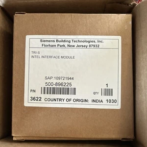 Módulo de interfaz de entrada única Siemens TRI-S nuevo en caja - 500-896225 - Imagen 1 de 1