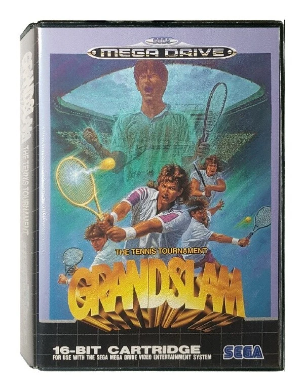 GRANDSLAM: THE TENNIS TOURNAMENT (Mega Drive Game) Sega Genesis A - Image 1 of 1
