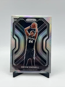 2020-21 Panini Prizm Devin Vassell Silver Prizm Rookie RC #252 San Antonio Spurs - Picture 1 of 2