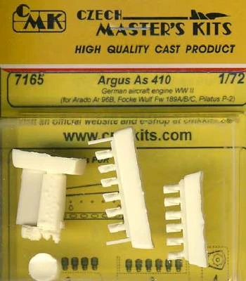 Cmk - Argus As 410 Ar-96b FW-189 Pilatus P-2 Motore Modello Kit - 1:72 Motore - Immagine 1 di 2