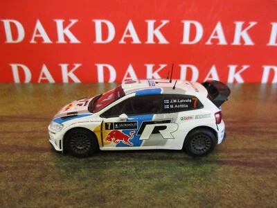 Die cast 1/43 Modellino Auto Volkswagen Polo R WRC Rally Acropolis 2013 Latvala - Immagine 1 di 4