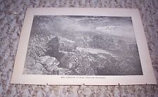 1889 MRS (ANDREW) JOHNSON'S JOURNEY THROUGH TENNESSEE by Train Railroad Print