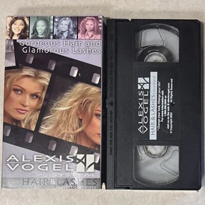 Alexis Vogel System Instructional VHS Video Gorgeous Hair & Glamorous Lashes - Picture 1 of 3