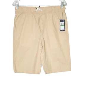 Tommy Hilfiger Boys Youth Beige Swim Shorts Swimsuit Drawstring Large 16/18 NWT - Picture 1 of 3