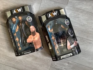 Dos figuras de lucha libre AEW colección inigualable #19 y #20 serie 3 NUEVO en cajas - Imagen 1 de 7