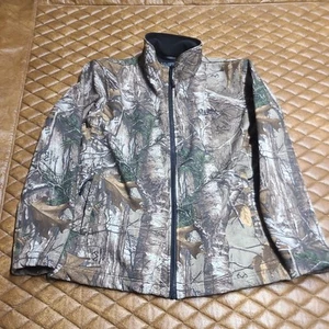 MidwayUSA Men's Softshell Jacket MEDIUM, Hunting RealTree Camo, Outdoors - Picture 1 of 7