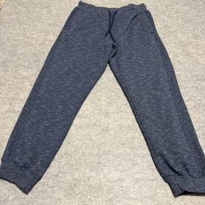 No Boundaries Men’s Blue MEDIUM 32-34 Sherpa Fleece Lined Sweatpants - Picture 1 of 9