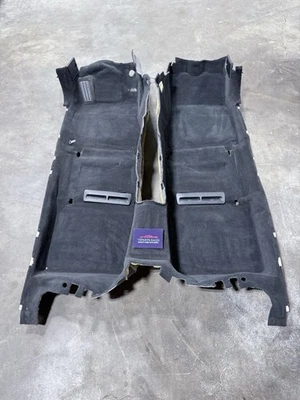 04-06 LEXUS UCF30L LS430 ALFOMBRILLA ALFOMBRA REVESTIMIENTO CUBIERTA NEGRO FABRICANTE DE EQUIPOS ORIGINALES #8541 Foto 1 de 4