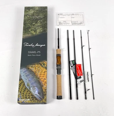 Tailwalk Troutia Feerique S56ML-P5 Spinning Rod 5.6ft 5pc Trout Fishing NEW - Image 1 of 4