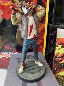 Hotline Miami Biker Jacket Resin Figure Richard Rooster Mask Statue Statuette - Picture 1 of 14
