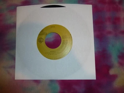 DEVO Whip It 45 RPM 1980 Canadian Press Gold Standard New Wave VG+ - Image 1 of 2