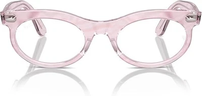 Ray-Ban RX2242VF Photocromic Wayfarer Ovalado Puente Bajo 53 Ondas Púrpura Foto 1 de 4