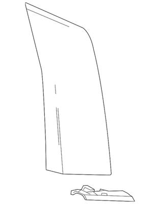 Genuine GM Passenger Side Turn Signal Light Assembly 84540024 - Image 1 of 4