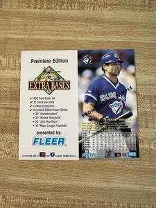 Tarjeta promocional de béisbol Fleer Premier Edition 1994 Paul Molitor Toronto Salón de la fama - Imagen 1 de 7