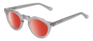 Reptile Malayemys polarisierte Sonnenbrille grau Kristall/rot verspiegelt Damen schick Sunnie - Bild 1 von 6