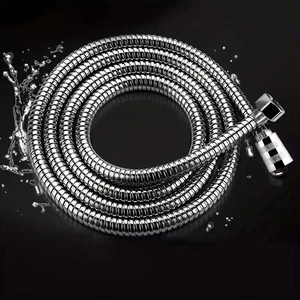 78” Shower Hose Handheld Long Stainless Steel Bathroom Flexible Explosion Proof - Picture 1 of 15