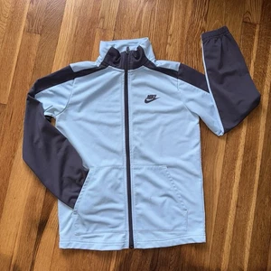 Nike Big Boys Full-Zip Jacket Size Large Midnight Navy Standard Fit Sportswear - Picture 1 of 12