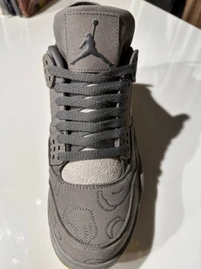 Size 10 - Jordan 4 Retro x KAWS Cool Grey 2017 - Picture 1 of 6
