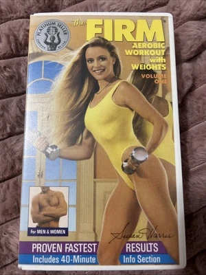 The Firm AEROBIC WORKOUT WITH WEIGHTS - Vol. 1 (VHS) Susan Harris - Image 1 of 2