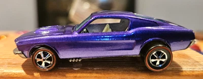 "SWEET SIXTEEN"  1967 CUSTOM MUSTANG PURPLE/WHITE HK RESTORED (read description) - Image 1 of 4