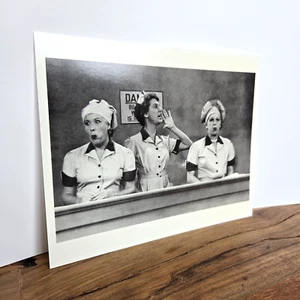 Vintage Glossy I LOVE LUCY Lucille Ball Chocolate Factory Photo Postcard 8x10 - Picture 1 of 4