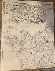 Book Clipping Photo General Alfred Jodl’s Personal Situation June 6 1944 Troops - Picture 1 of 2