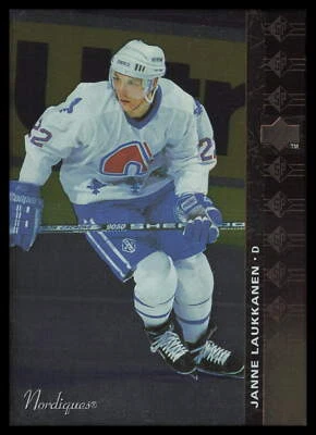 1994-95 Upper Deck #SP-157 Janne Laukkanen Quebec Nordiques SP Hockey Card - Image 1 of 2