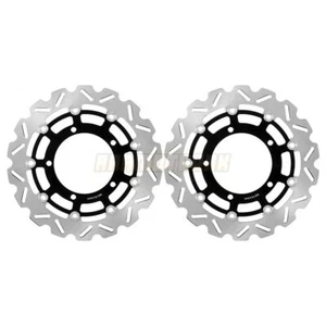 Par de discos de rotores de freno delantero para SUZUKI GSX1300R GSX 1300 B-King HAYABUSA 2008 - Imagen 1 de 6