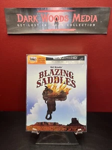 Blazing Saddles Limited Edition Steelbook (4K UHD Blu-ray+Digital) Sealed - Picture 1 of 9