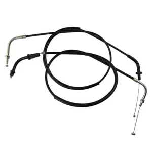Pull Push Throttle Cables for Yamaha XV250 Virago V-Star Route 66 250 1988-2021 - Picture 1 of 3