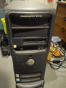 Dell Dimension E310 Windows Xp 512mb Pentium 4 2ghz 80gb - Picture 1 of 8