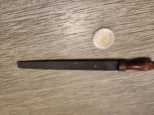Antique Vintage Wooden Handle File 6.75" Long - Picture 1 of 3