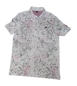 Adidas Golf Shirt Pinkish-Purple Stone/Splash style Large - Picture 1 of 8