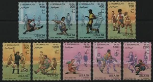 Somalia 1994 - Mi-Nr. 511-519 ** - MNH - Fußball / Soccer - Bild 1 von 1