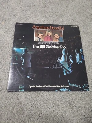 Bill Gaither trio an evening something beautiful vinyl double album lp  - Image 1 of 4