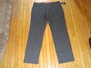 UNDER ARMOUR STRAIGHT COTTON BLEND GRAY PANTS SIZE 44 X 36 BNWT@$79.99 - Picture 1 of 18