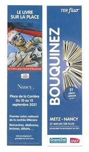 Seitenmarke Buch auf dem Platz Nancy 2021 - Enki Bilal - 02 - Bild 1 von 3