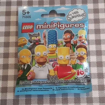 Lego minifigures the simpsons series 1 unopened sealed random mystery blind bag - Image 1 of 2