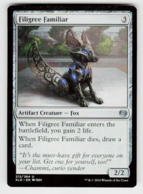 Kaladesh #212 Filigree Familiar - Image 1 of 2