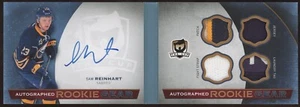 2014-15 The Cup Rookie Gear Autographs #ARGSR Sam Reinhart 09/25 - Picture 1 of 2