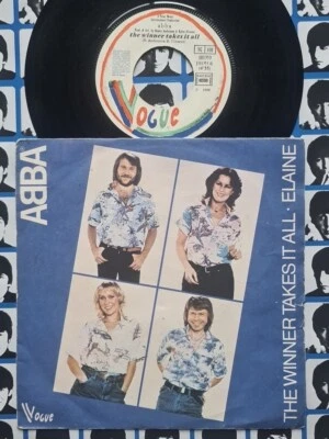 ABBA The Winner Takes It All France 1980 PS 7" Vinyl - Image 1 of 4
