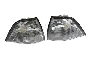 BMW 3 Series E36 Coupe Cabrio 92-00 Corner Lights Turn Signals RH+LH White Pair - Picture 1 of 6