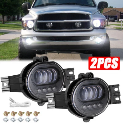 Luces antiniebla LED para Dodge Ram 1500 2002-2008 2500/3500 03-2009 Foto 1 de 4