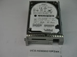 Cisco 600GB 10K 2.5-inch SAS 12Gb/s Hard Disk Drive | UCS-HD600G10KS4K - Photo 1/1