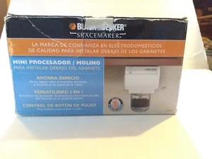Black & Decker Spacemaker Under Cabinet Food Processor/Coffee Grinder Open Box - Picture 1 of 5