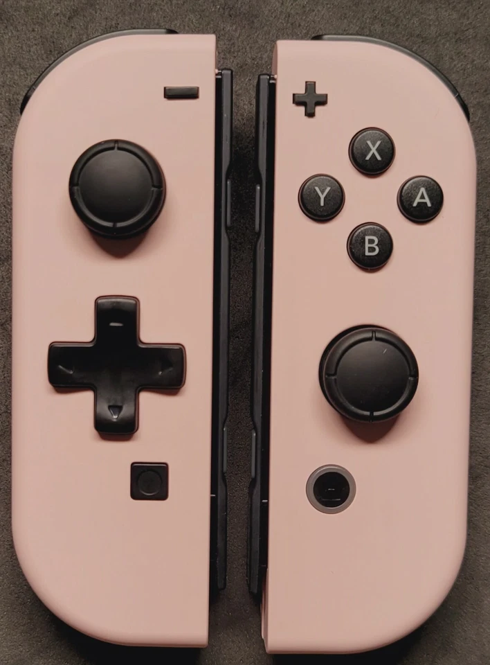 Custom Nintendo Switch Joy Con Controller! Pink Joy Cons with or without Dpad! - Image 1 of 1