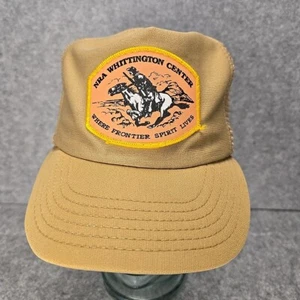 Sombrero de camionero vintage NRA Whittington central con respaldo a presión - Imagen 1 de 9
