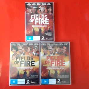 FIELDS OF FIRE - SERIES 1-3 - THE COMPLETE COLLECTION - DVD - ( 6 DISC ) - 2014 - Picture 1 of 9