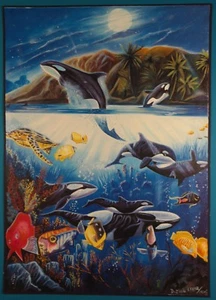 David Zion Signed "Play Time" Numbered Mixed Media on Paper w/ LOA - Picture 1 of 9