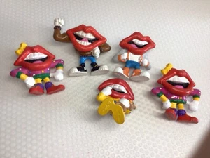 Tang Vintage General Mills Applause PVC Figures Big Mouth Lot - Picture 1 of 4